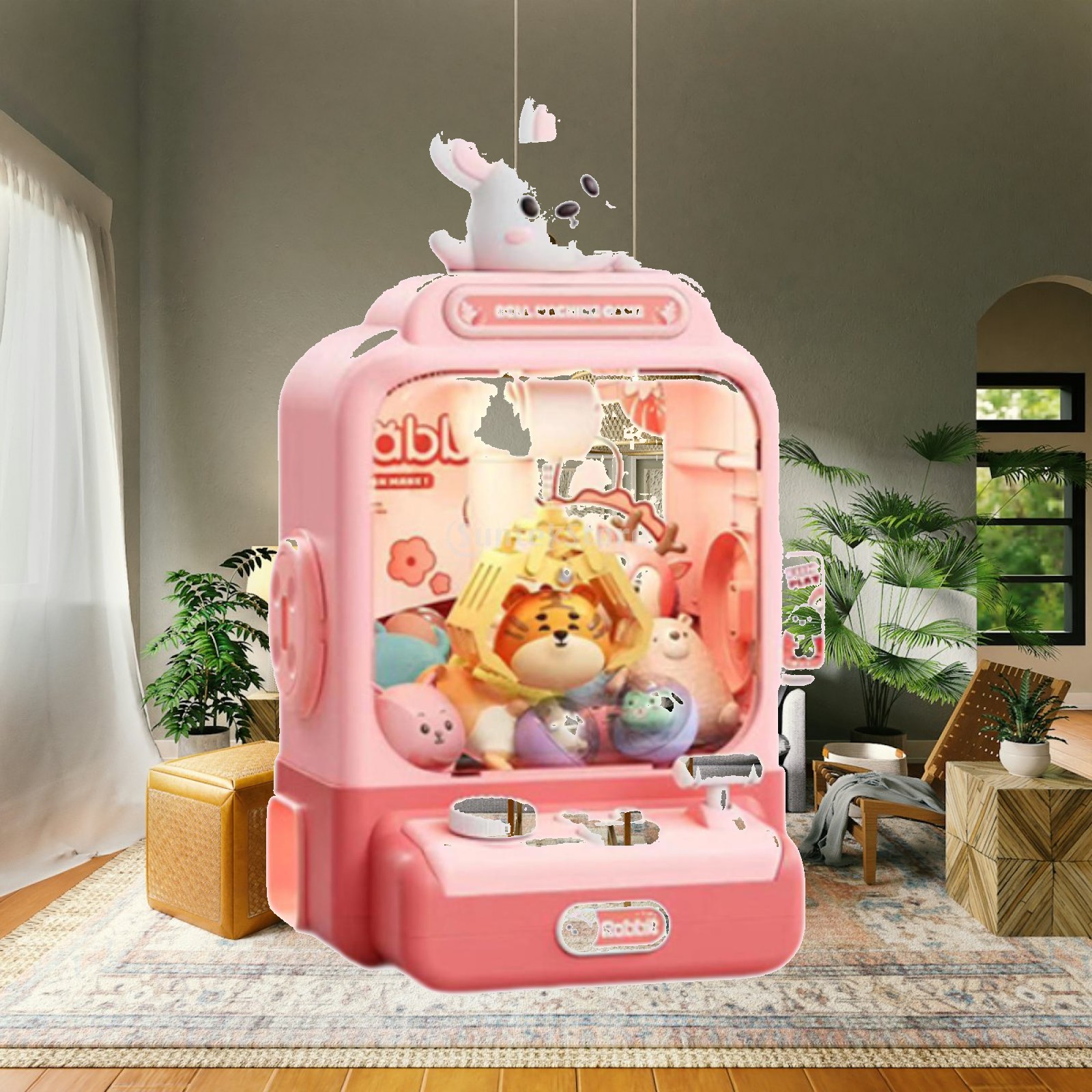 Candy Vending Machine - 전자식 집게 게임기, 소리나는 봉제인형, 사탕