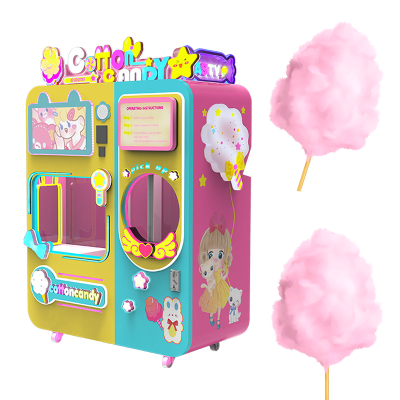 맞춤형 자동 솜사탕 자판기 - 귀사의 사업을 위한 탁월 - Candy Vending Machine 리뷰 및 가격