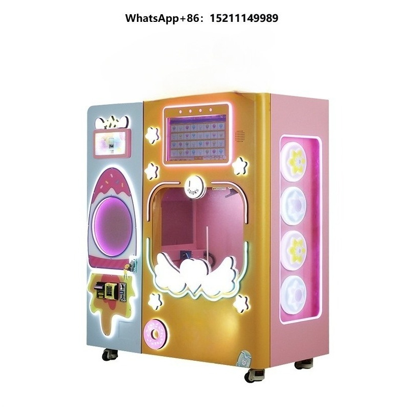 132 대형 상업용 완전 자동 솜사탕 자판기 4G 네트 - Candy Vending Machine 리뷰 및 가격