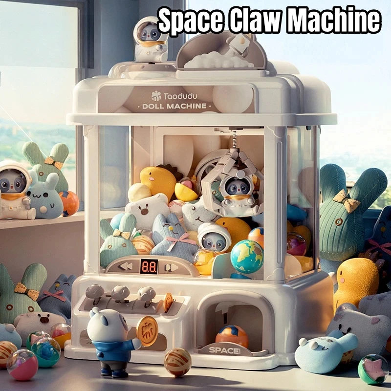 공간 미니 클로 아케이드 기계 장난감 소녀를위한 동전  - Arcade Games And Vending 리뷰 및 가격