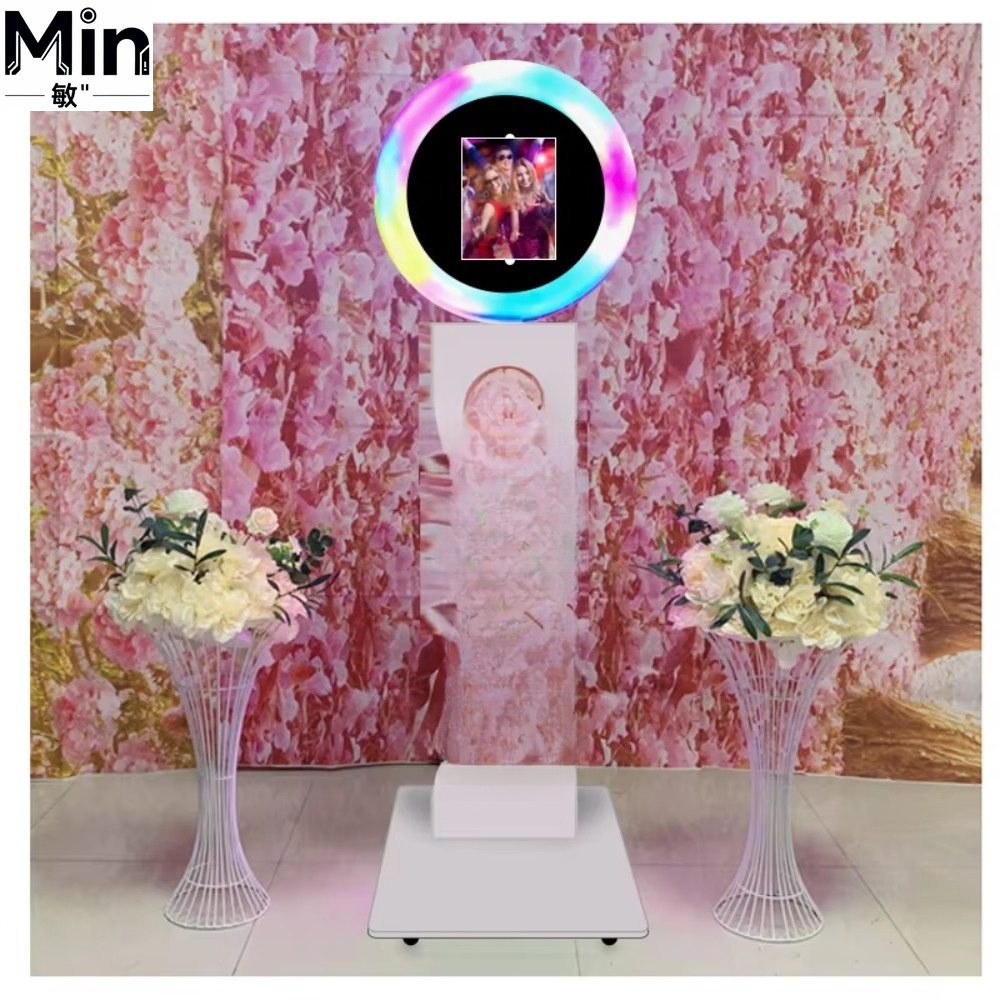 휴대용 360도 포토 부스 머신 3D 링 라이트 LED - Photo Booth Machine 리뷰 및 가격