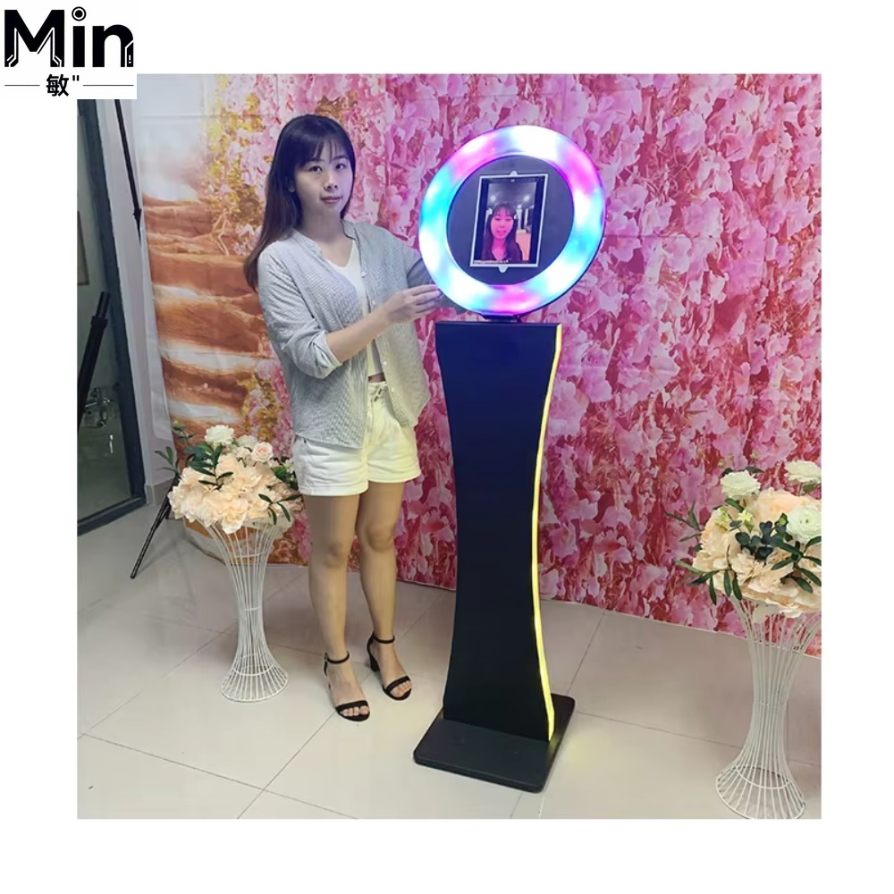 휴대용 360도 포토 부스 머신 3D 링 라이트 LED - Photo Booth Machine 리뷰 및 가격